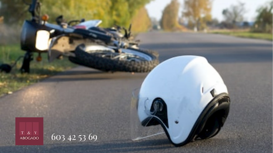 Indemnización por accidente moto